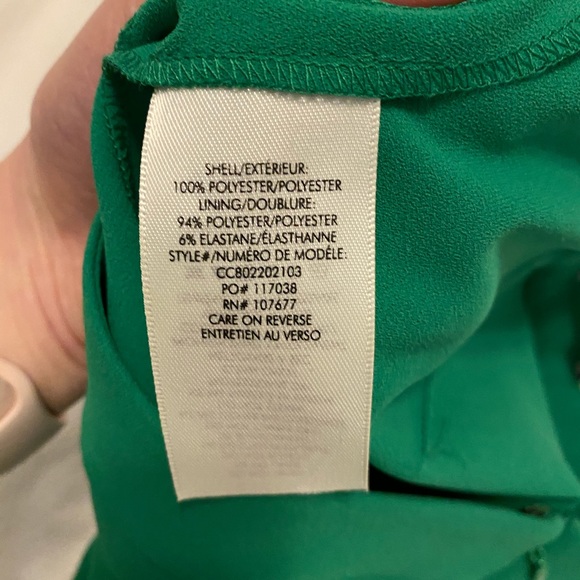 Alice + Olivia ‘Jalisa’ pant in Bright Juniper - Picture 5 of 6